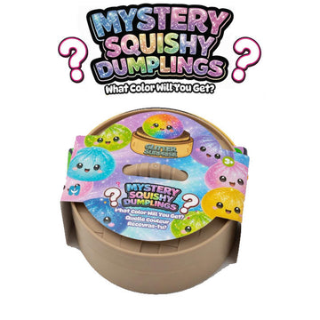 Dumpling Jelly Glitter Mystery Squishy